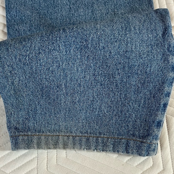 Vintage Faconnable Nostalgic Dungarees Heavy Denim Blue Jeans - Picture 12 of 12